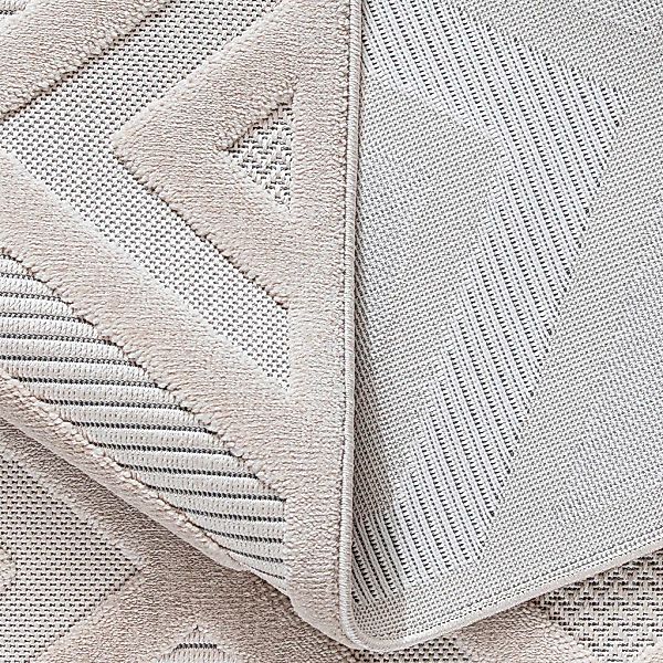 Sehrazat Teppich »Scandi 9800«, rechteckig, 10 mm Höhe, Kurzflor, 3 D Effek günstig online kaufen