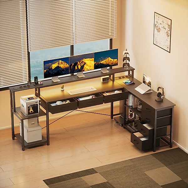 BBWL Computertisch Computer Schreibtisch aus P2 günstig online kaufen