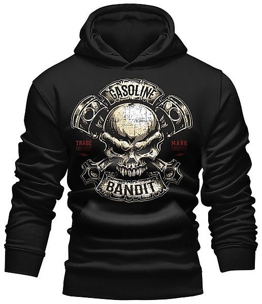GASOLINE BANDIT® Kapuzensweatshirt Hoodie für Motorradfahrer günstig online kaufen