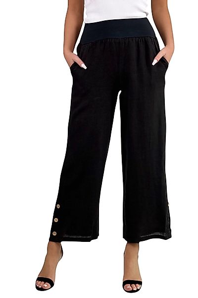 Mississhop Leinenhose Leinenhose 100 % Leinen günstig online kaufen