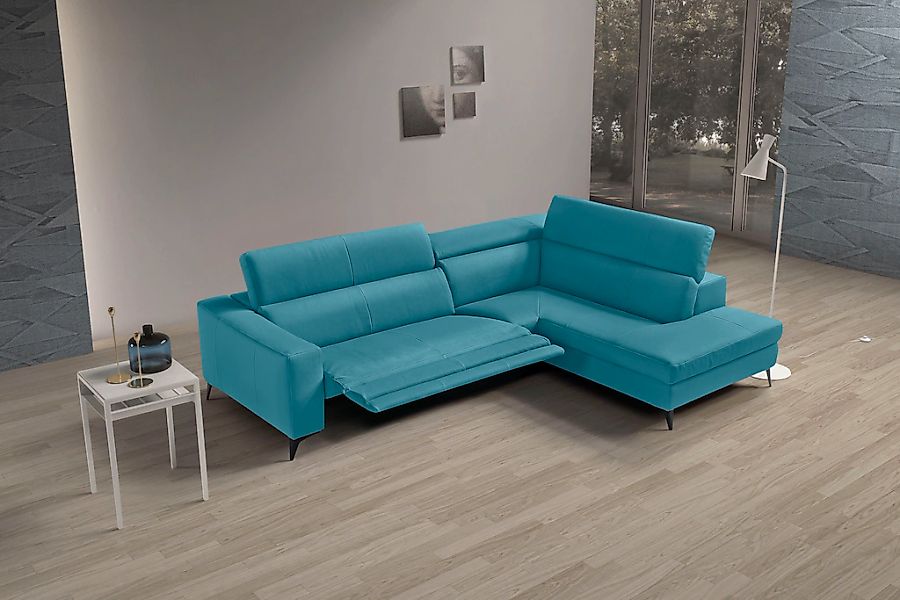 Egoitaliano Ecksofa »Edith, Designsofa mit hohem Sitzkomfort, L-Form« inkl. günstig online kaufen
