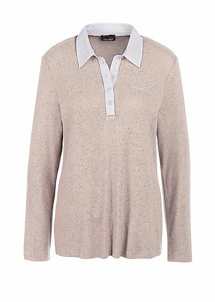 GOLDNER Poloshirt "Kurzgröße Thermopoloshirt mit Baumwollkragen" Mit weißem günstig online kaufen