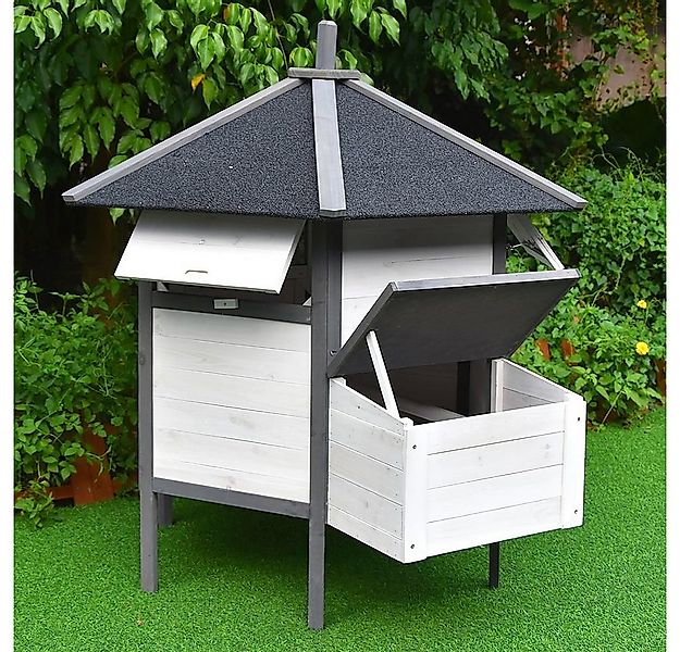 Mucola Kleintierkäfig Gefügelstall Hühnerhaus XXL 6-Ecken Freigehege Kleint günstig online kaufen