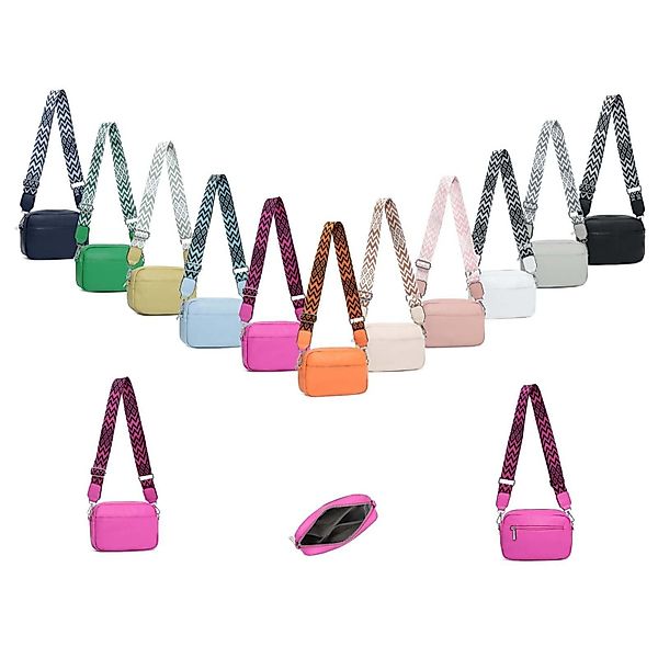 ITALYSHOP24 Schultertasche Damen kleine Umhängetasche CrossBody Crossover H günstig online kaufen