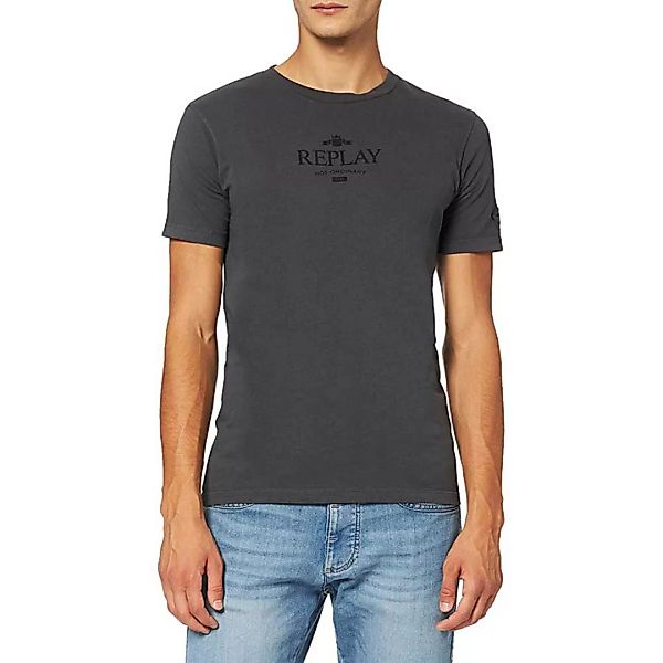 Replay M3491.000.22662g T-shirt XS Smoke Grey günstig online kaufen