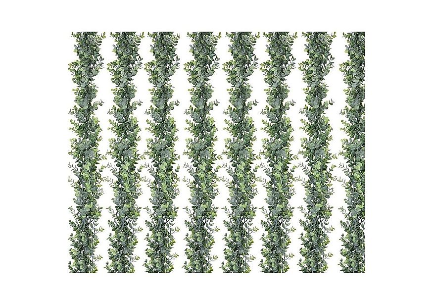 Kunstpflanze Künstliche Eukalyptus-Girlande, künstliche Ranken Gras, zggzer günstig online kaufen
