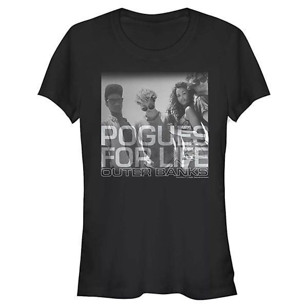 Netflix - Outer Banks - Gruppe Pogues For Life - Frauen T-Shirt günstig online kaufen