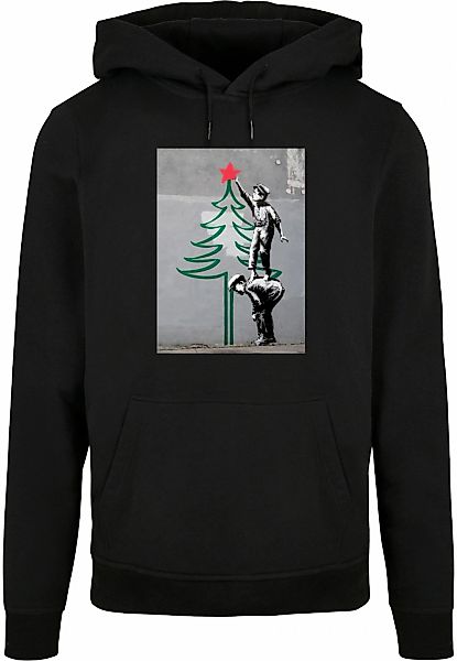 Merchcode Kapuzensweatshirt "Merchcode Banksy - Christmas Tree Basic Hoody" günstig online kaufen
