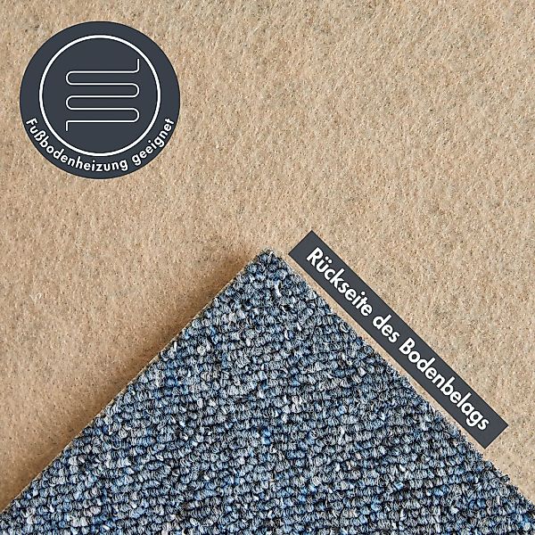 Andiamo Teppichboden "Carlos, Feinschlinge, Made in Netherlands" rechteckig günstig online kaufen