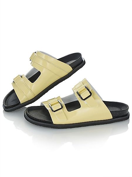 MIALUSSO Sandale in Lack-Optik Pantolette in Lack-Optik günstig online kaufen