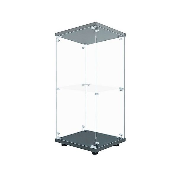 Furnishings Home Vitrine Glasvitrine stehend Standvitrine mit Glastüren, 2 günstig online kaufen