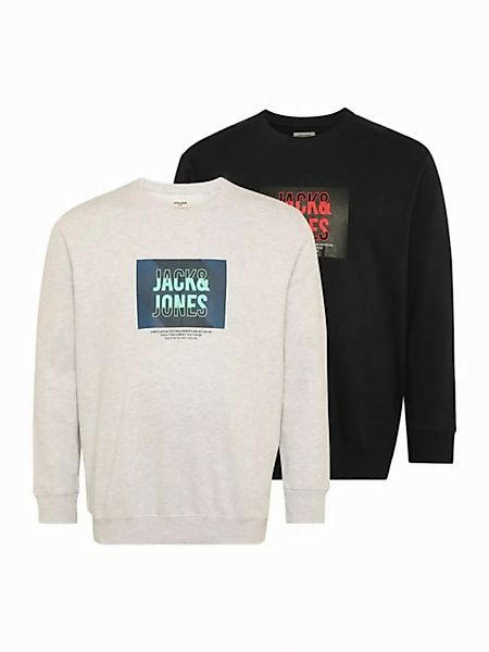 Jack & Jones Plus Sweatshirt JJHUDSON (2-tlg) günstig online kaufen