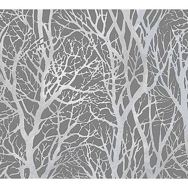 Bricoflor Baum Tapete Selbstklebend Wald Tapeten Panel Ideal für Schlafzimm günstig online kaufen