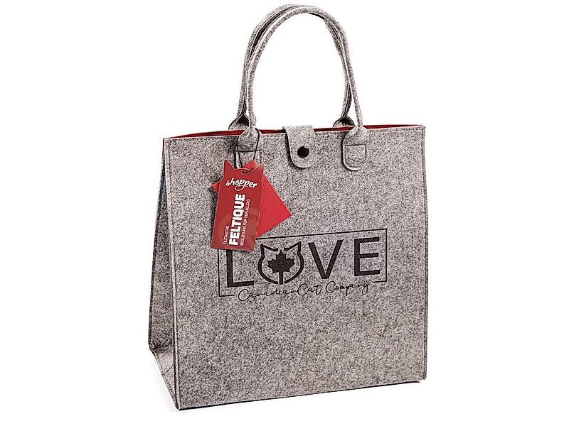 Canadian Cat Company Handtasche FELTIQUE, exklusive Shopper Tragetasche, ho günstig online kaufen
