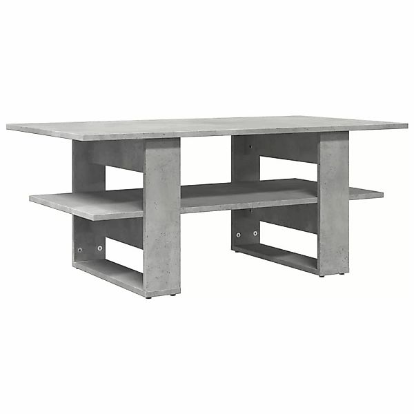 vidaXL Couchtisch Couchtisch Betongrau 102x55x42 cm günstig online kaufen