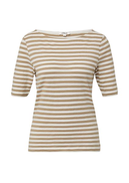 s.Oliver Kurzarmshirt T-Shirt Gestreiftes T-Shirt im günstig online kaufen