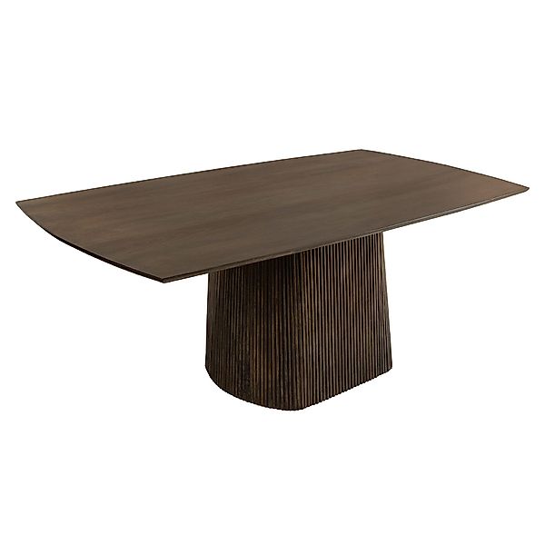 riess-ambiente Esstisch GRAND 200cm dunkelbraun Massivholz günstig online kaufen