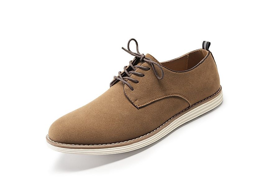 Allthemen Schnürschuh mit schlichten Ziernähten Freizeitschuh Herren lässig günstig online kaufen