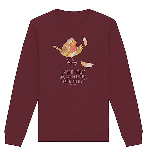 Mr. & Mrs. Panda Longpullover Rotkehlchen Federn Größe S - Burgundy - Gesch günstig online kaufen