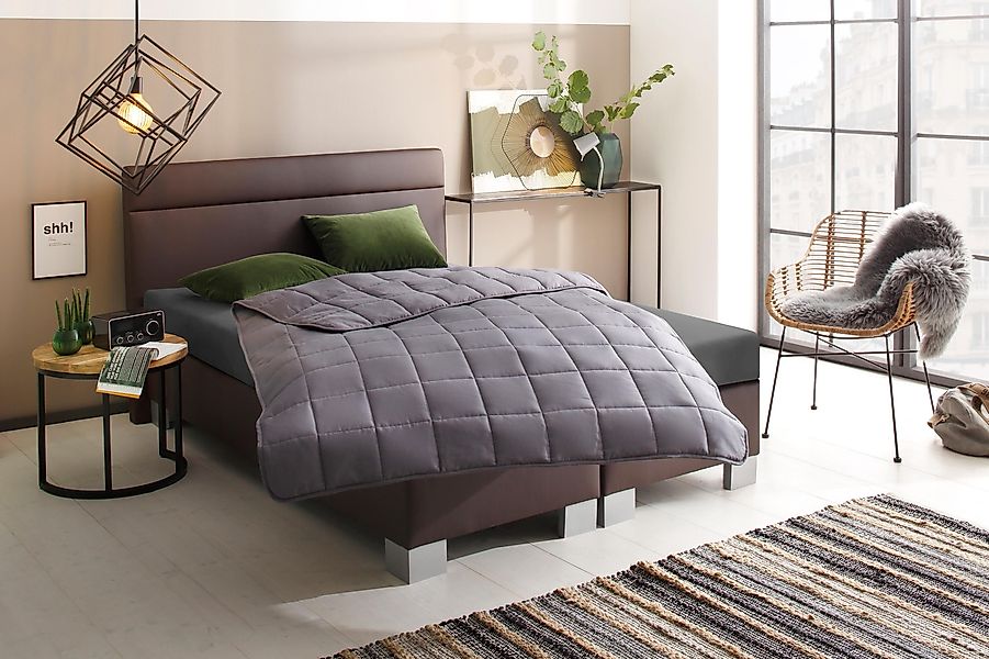 Home affaire Einziehdecke "Jayden, Bettdecke 135x200 cm" warm Füllung Polye günstig online kaufen