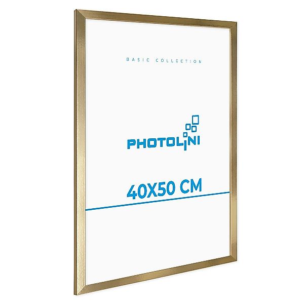 PHOTOLINI Bilderrahmen Poster-Einzelrahmen Modern Schmal günstig online kaufen