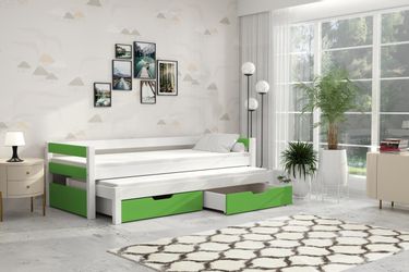 thematys Kinderbett mit Ausziehbett 2 Schubladen günstig online kaufen