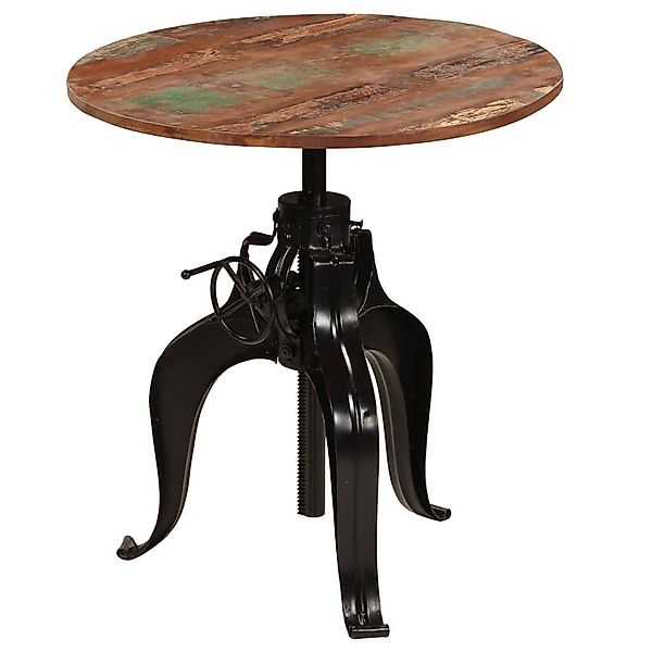 vidaXL Esstisch Bartisch Altholz Massiv 75x(76-110) günstig online kaufen