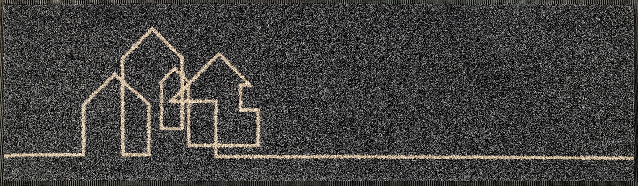 wash+dry by Kleen-Tex Läufer Linestreet, rechteckig, günstig online kaufen