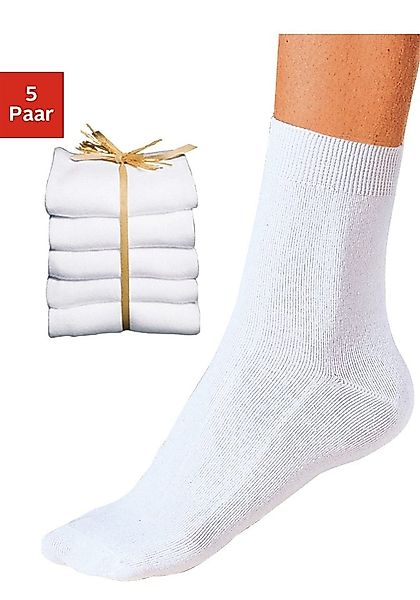 Go in Basicsocken Packung, 5 Stk. tlg. unifarben günstig online kaufen