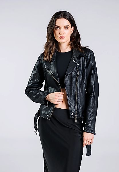 Freaky Nation Lederjacke "Showbiz-FN" günstig online kaufen