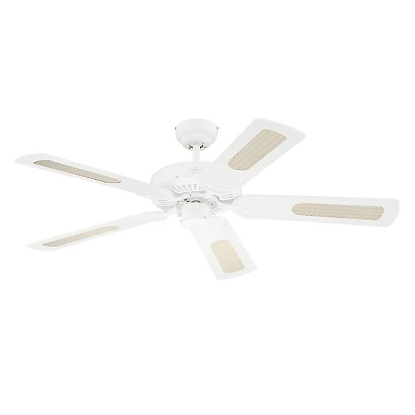 WESTINGHOUSE Deckenventilator Monarch Weiß 122 cm mit Zugkette günstig online kaufen