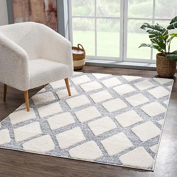 Carpet City Hochflor-Teppich »Focus 4497«, rechteckig, 20 mm Höhe, Läufer, günstig online kaufen