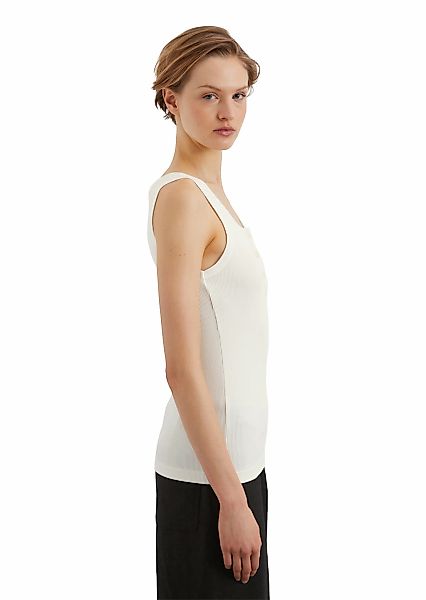 Marc OPolo T-Shirt "aus elastischem Rippjersey" günstig online kaufen