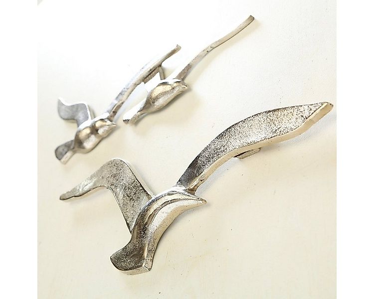 BOLTZE Wanddekoobjekt Vogel Wanddeko aus Metall, Vägel, maritimes Motiv günstig online kaufen