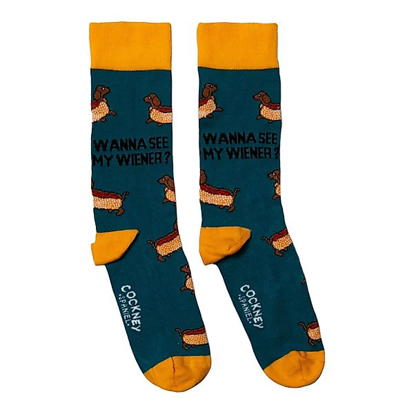 Cockney Spaniel Freizeitsocken Dackel Socken Lustige günstig online kaufen