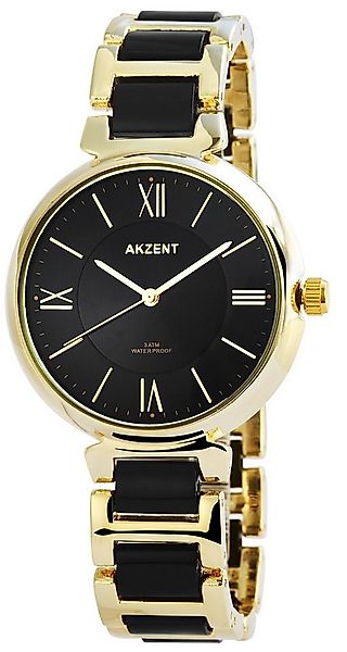 AKZENT Quarzuhr SS7801000016 Akzent Damenuhr mit Metallarmband günstig online kaufen
