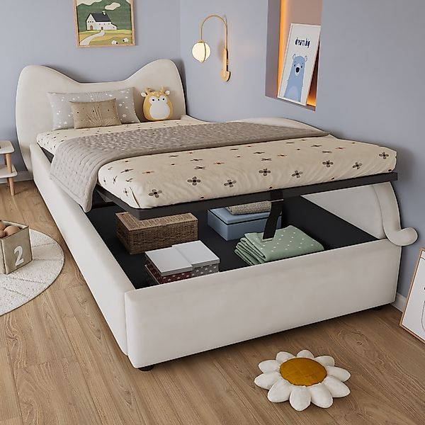 MODFU Schlafsofa mit hydraulischem Stauraum und günstig online kaufen