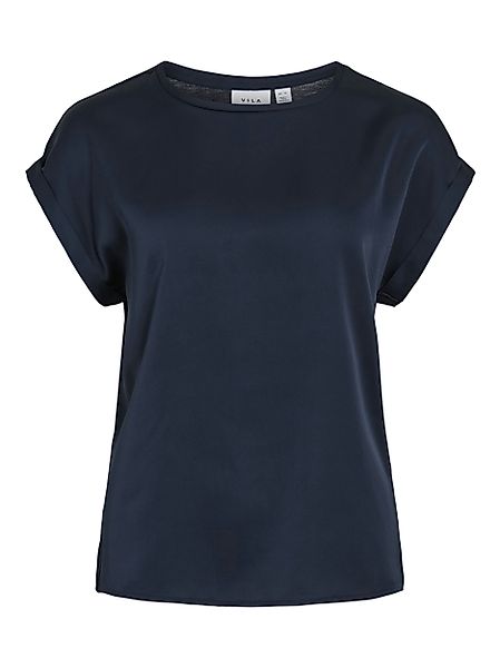 Vila Kurzarmbluse VIELLETTE S/S SATIN TOP günstig online kaufen