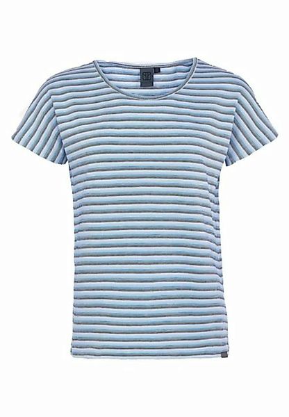 Elkline T-Shirt Ocean Vibes angeschnittene Ärmel günstig online kaufen