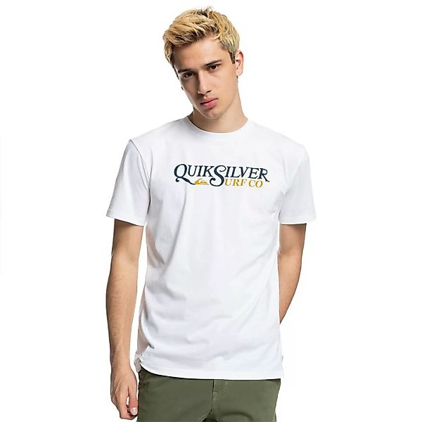 Quiksilver Denial Twist Kurzärmeliges T-shirt XL White günstig online kaufen