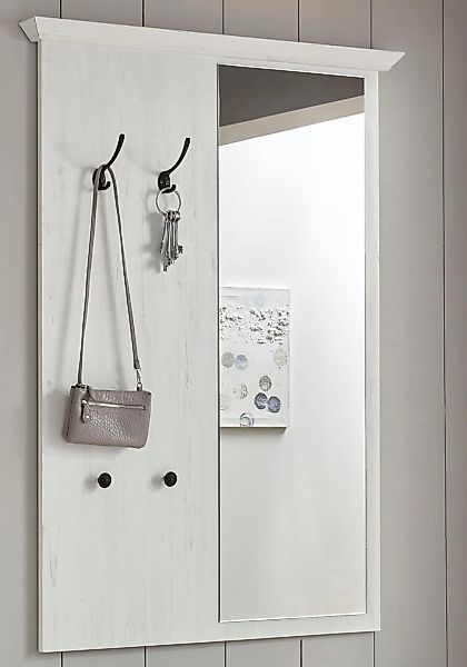 Home affaire Garderobenpaneel "California, Wandregal mit Spiegel, Flurgarde günstig online kaufen