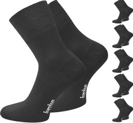 normani Basicsocken 6 Paar Bambus-Gesundheitssocken Kurzschaft günstig online kaufen