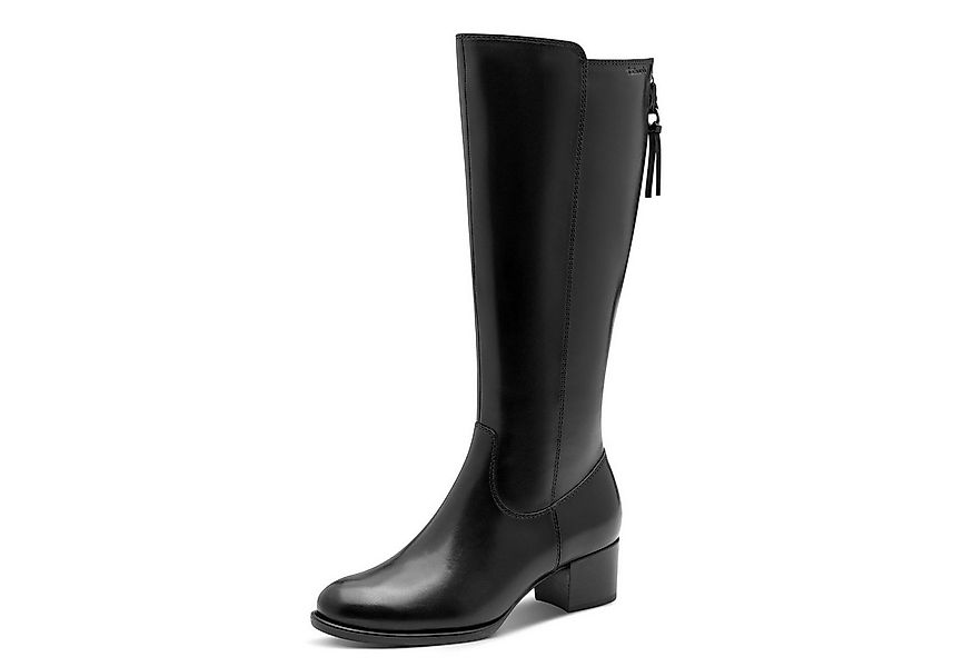 Tamaris Stiefel, Blockabsatz, Langschaftstiefel mit Innenreißverschluss günstig online kaufen
