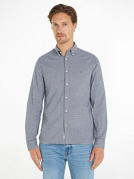 Tommy Hilfiger Karohemd FLEX TEXTURED GINGHAM günstig online kaufen
