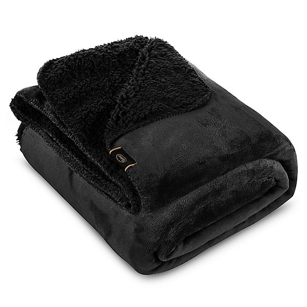 Wohndecke TEDY, Eurofirany, Teddy-Fleece, kuschelige Sofadecke, günstig online kaufen