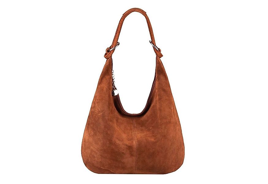 ITALYSHOP24 Schultertasche Made in Italy Damen Leder Tasche Shopper Umhänge günstig online kaufen