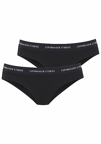 Copenhagen Studios Bikinislip "mit softem Logobund", aus gerippter Bio-Baum günstig online kaufen