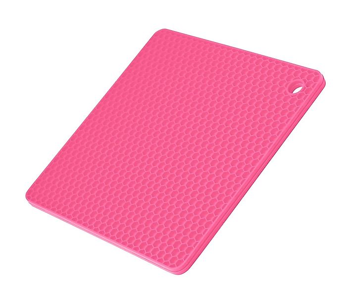 Kochblume Topflappen Waben-Untersetzer quadratisch Pink günstig online kaufen