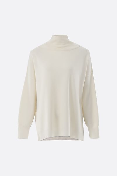 Rollkragenpullover oversized aus Merinowolle günstig online kaufen