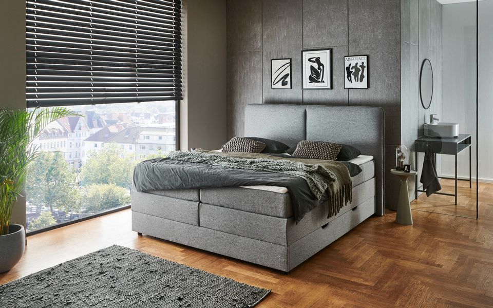 meise.möbel Boxbett "Columbia mit extra großem Bettkasten" erhältlich in 18 günstig online kaufen